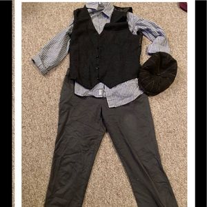 Adult Small Dance Costume Newsboy